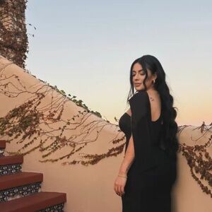 Chic One Shoulder Black Dress